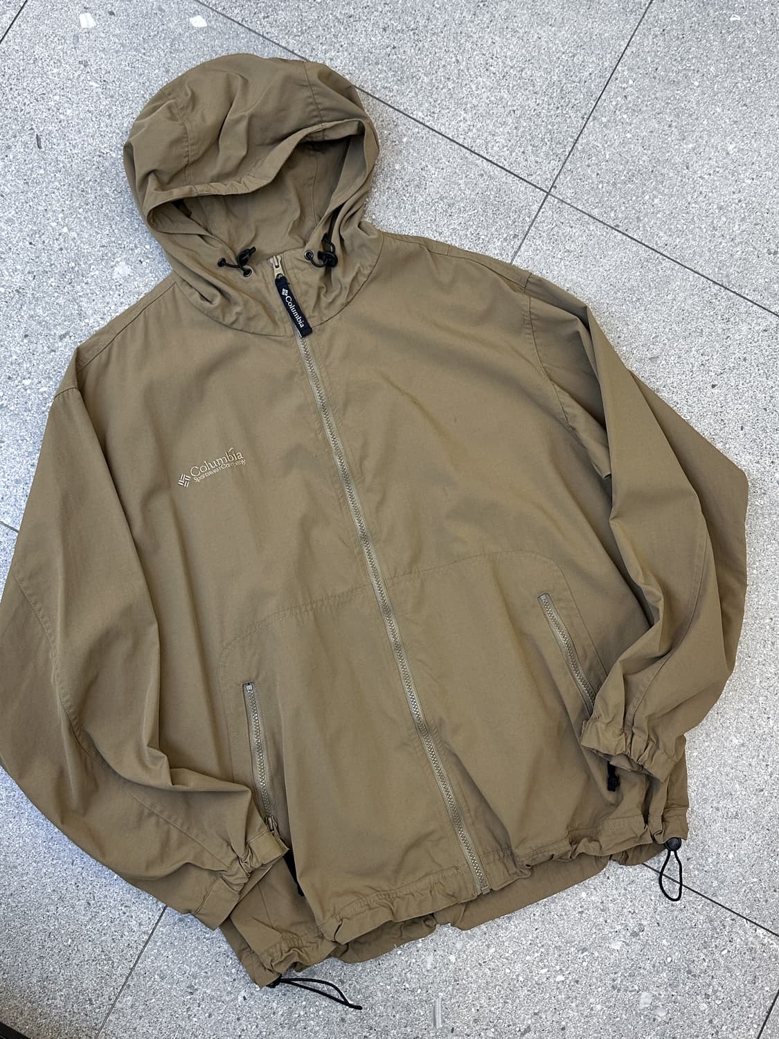 컬럼비아 아웃도어 나일론 후드 자켓 상품이미지4