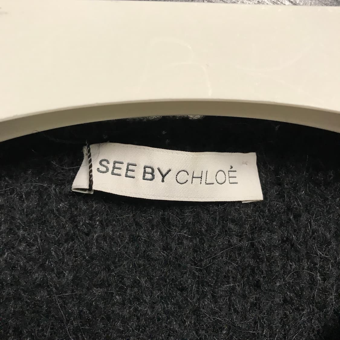 끌로에 반팔 가디건 블랙 82(W) 상품이미지3