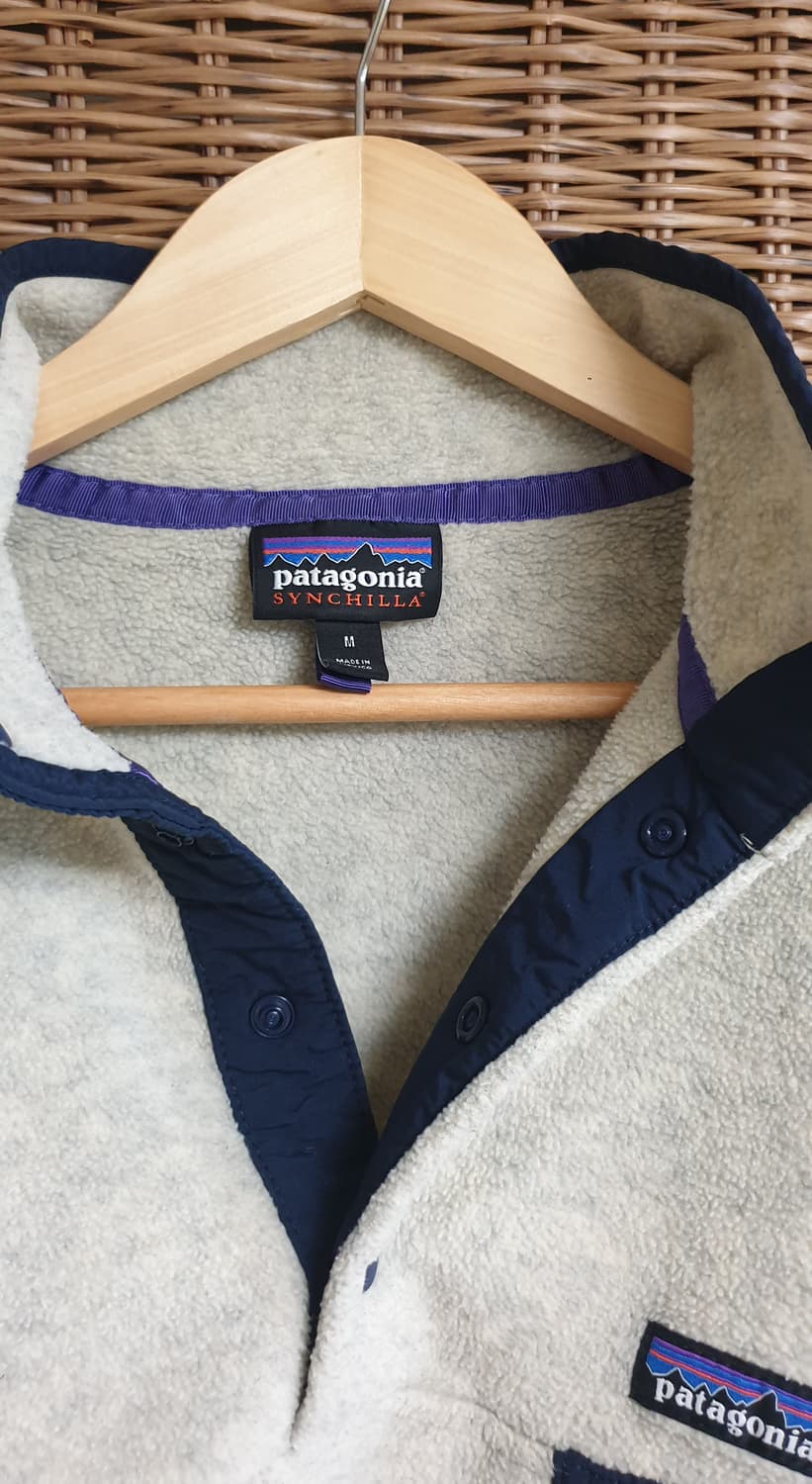 파타고니아 헤비웨이트 신칠라 스냅티 풀오버 오트밀 M 상품이미지4