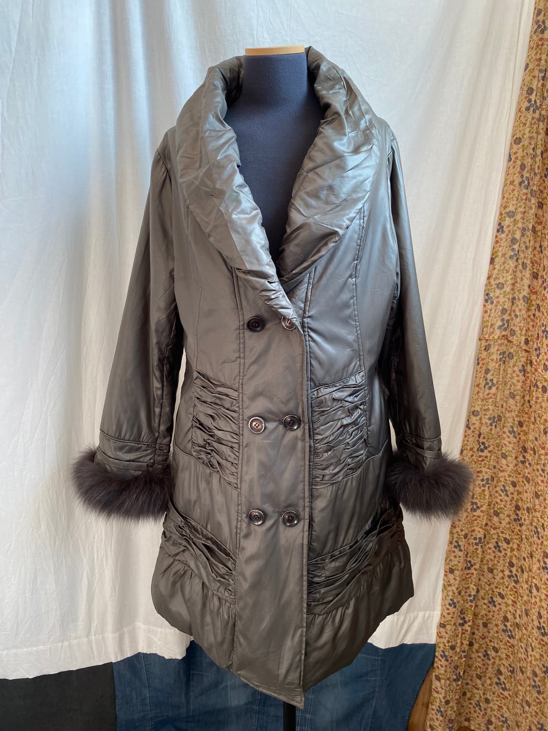 글로시 롱경량패딩(-66반) 상품이미지1