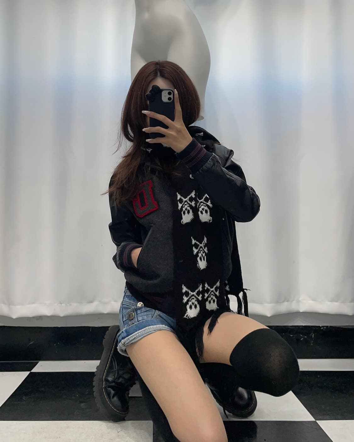 🎸DIESEL 레더 바시티 자켓🎸 상품이미지1