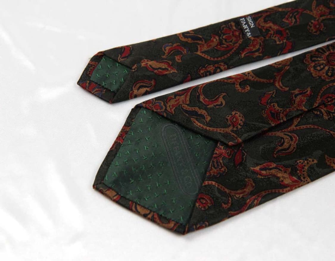 티파니앤코 8.7cm S등급 남자 명품 넥타이 상품이미지4