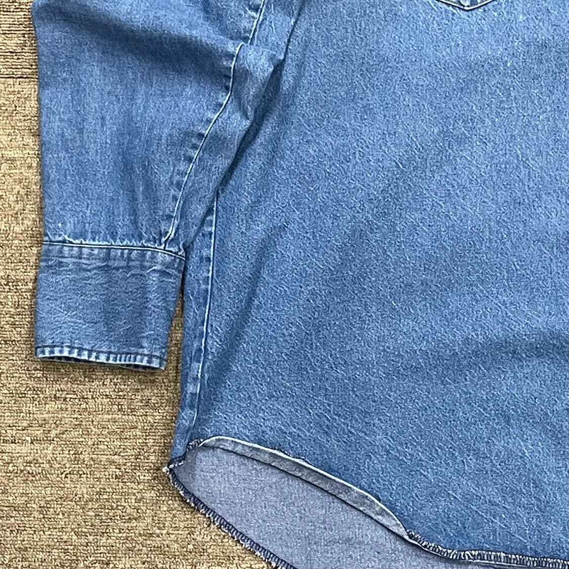 Wrangler 랭글러 웨스턴 데님 셔츠 상품이미지3