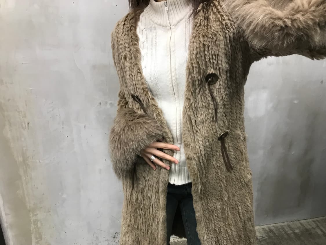 Real leader&fur long coat 상품이미지5