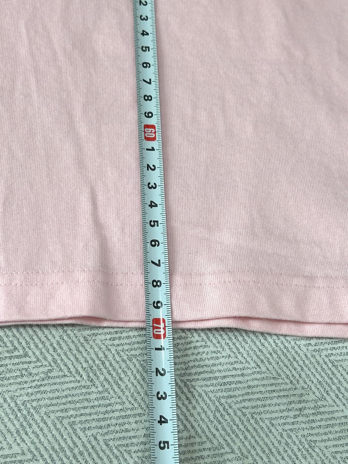 에비수 EVISU 프린팅 반팔티 100 L 연핑크 상품이미지10