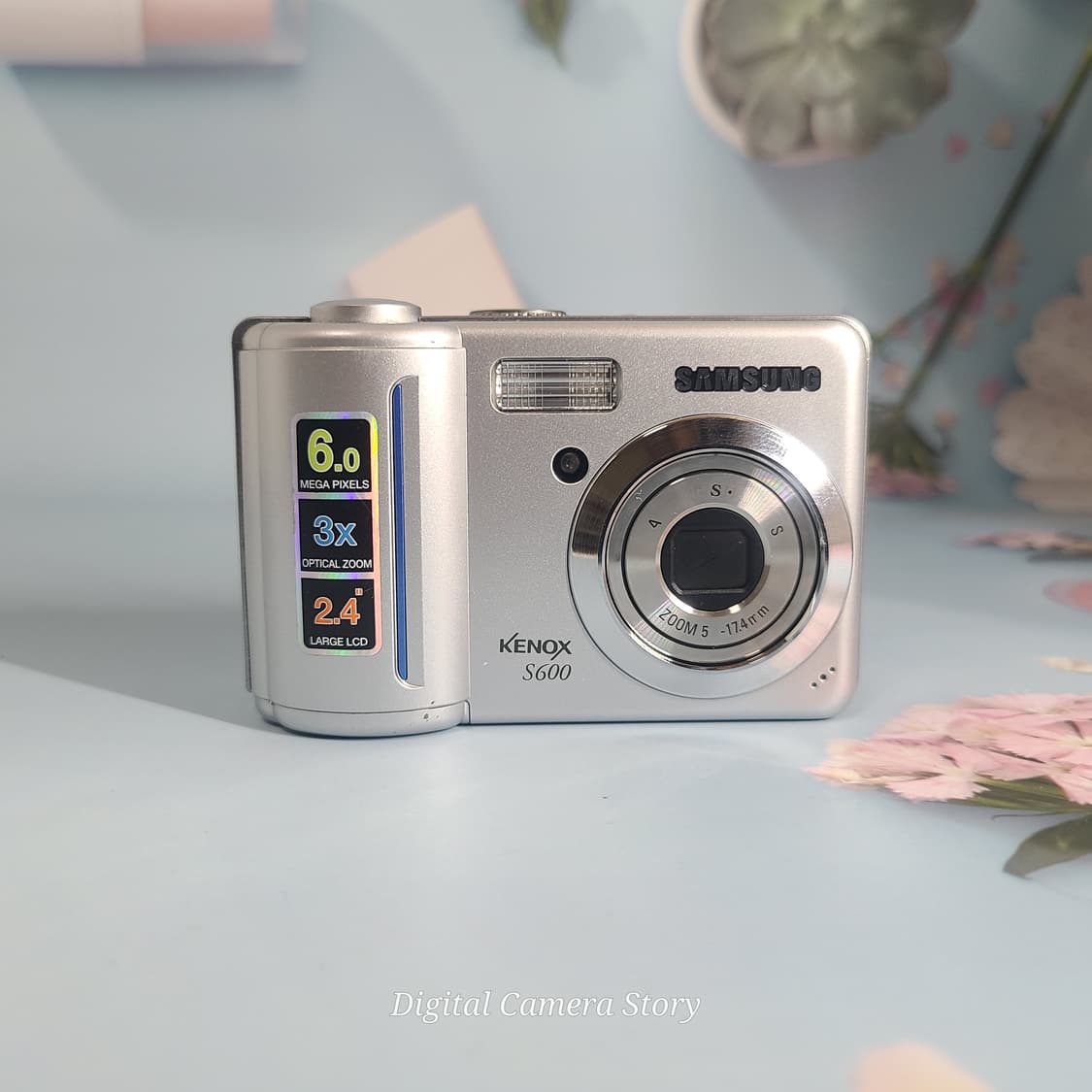 삼성 케녹스 S600 실버 디카 (빈티지 카메라) 상품이미지1