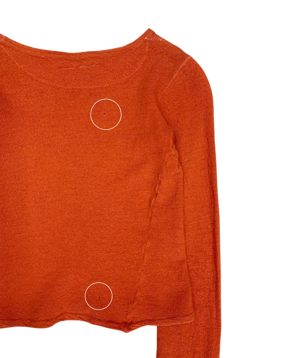 마틴 마르지엘라 by 미스 디애나 90s No.6 라나울 크롭 롱슬리브 상품이미지7