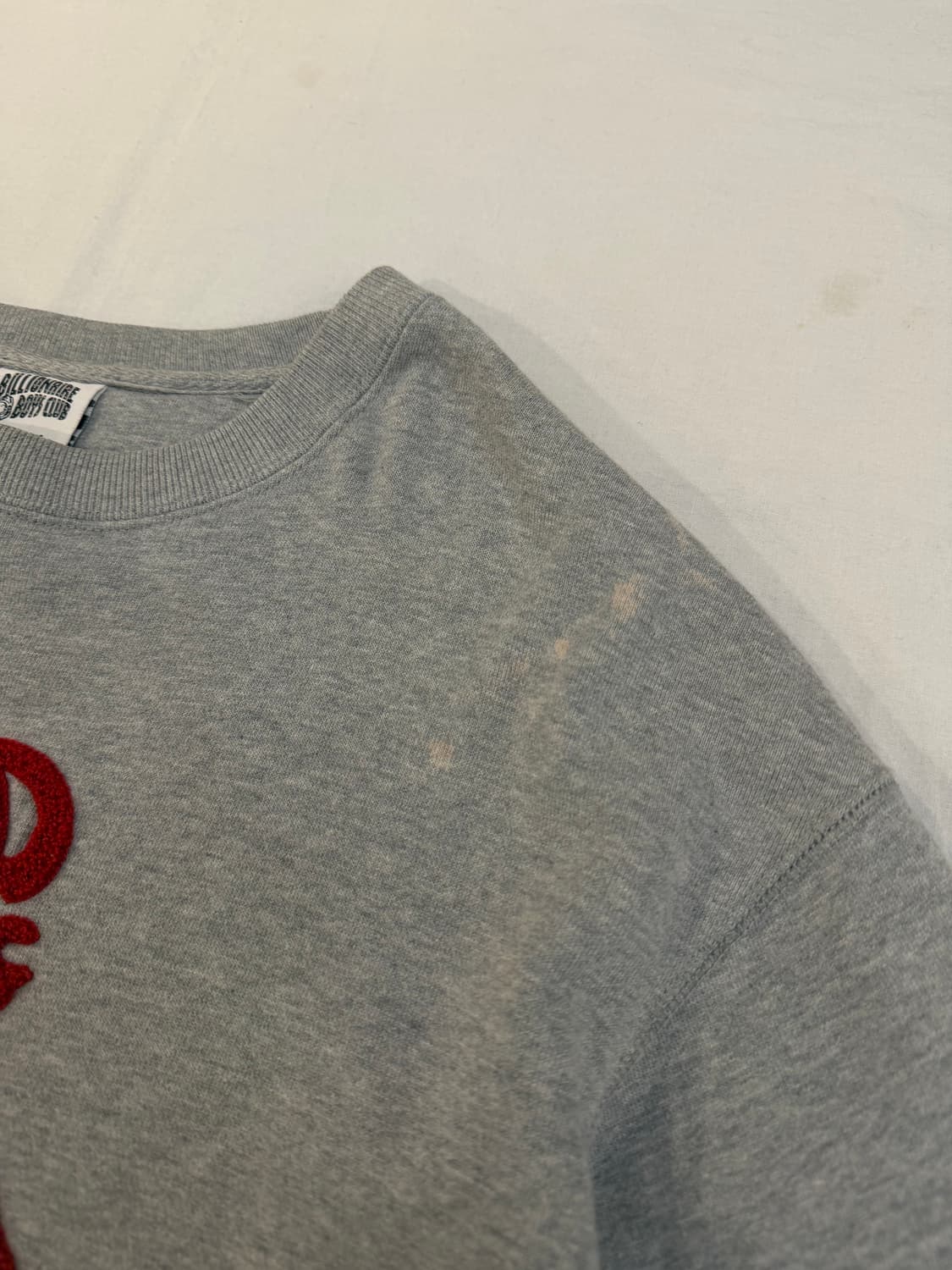 BBC 빌리어네어 보이즈 클럽 빅로고 우주인 맨투맨 그레이 상품이미지7