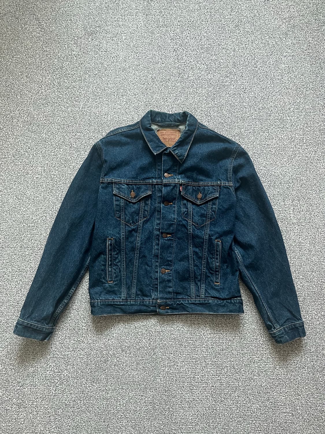 1993 USA 리바이스 71506-0216 데님 자켓 42 상품이미지1