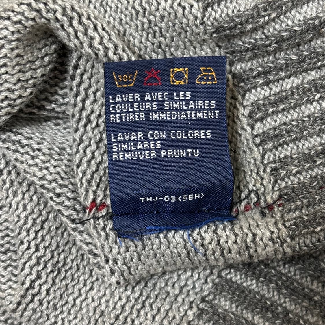 Tommy Hilfiger knit zip-up 토미 니트집업 스웨터 상품이미지8