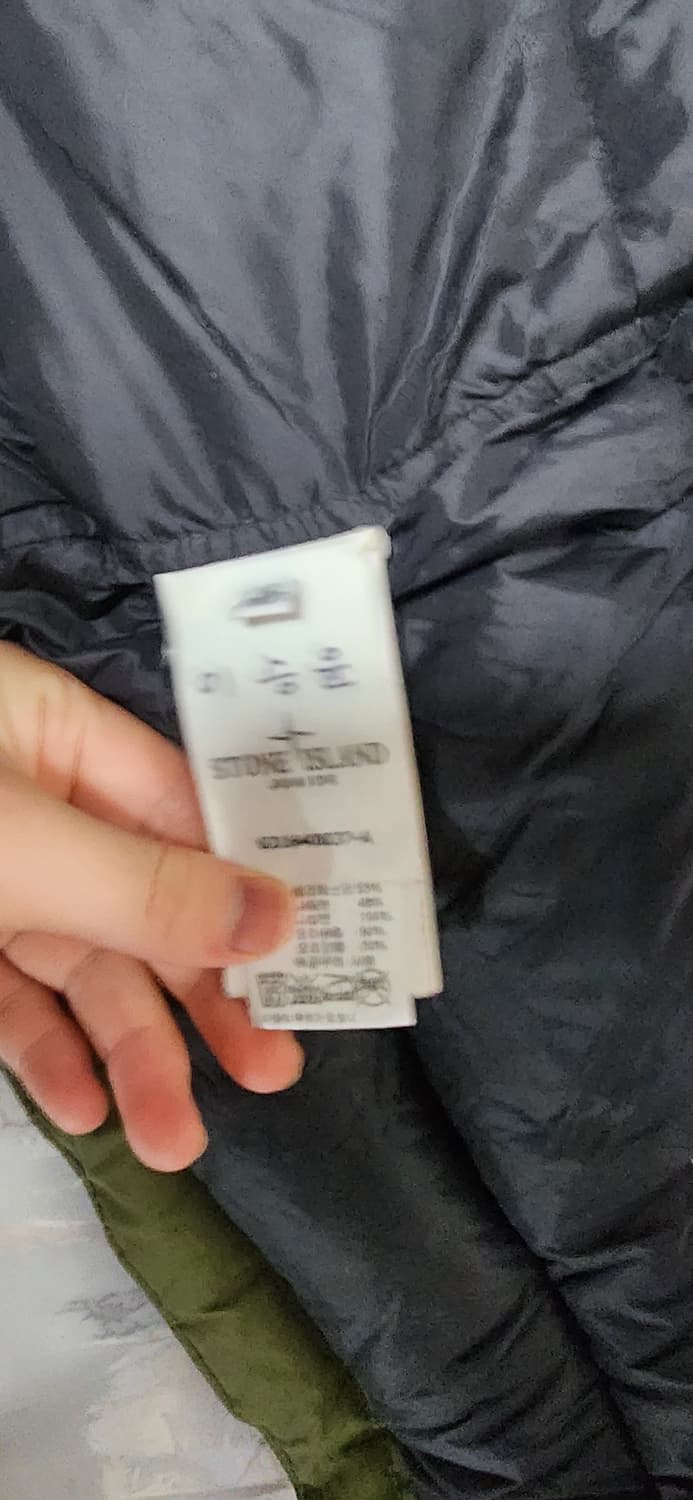 스톤아일랜드 다비드tc 카키 다운 롱 패딩 상품이미지8