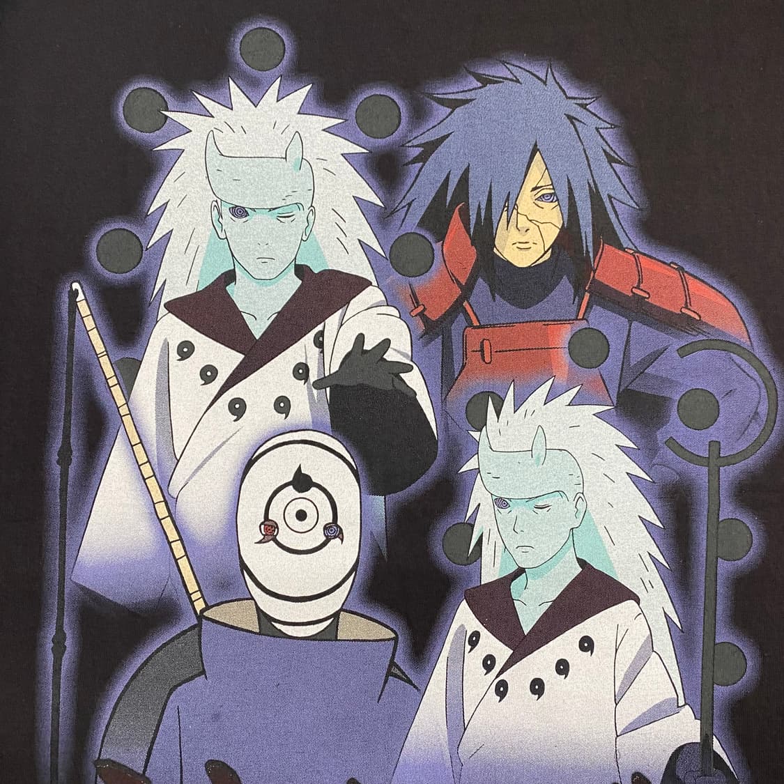 나루토 우치하 오피셜 애니메이션 티셔츠 상품이미지5