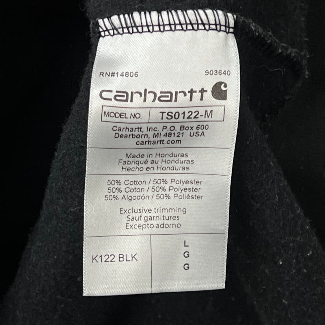 [100] 칼하트 후드집업 상품이미지4