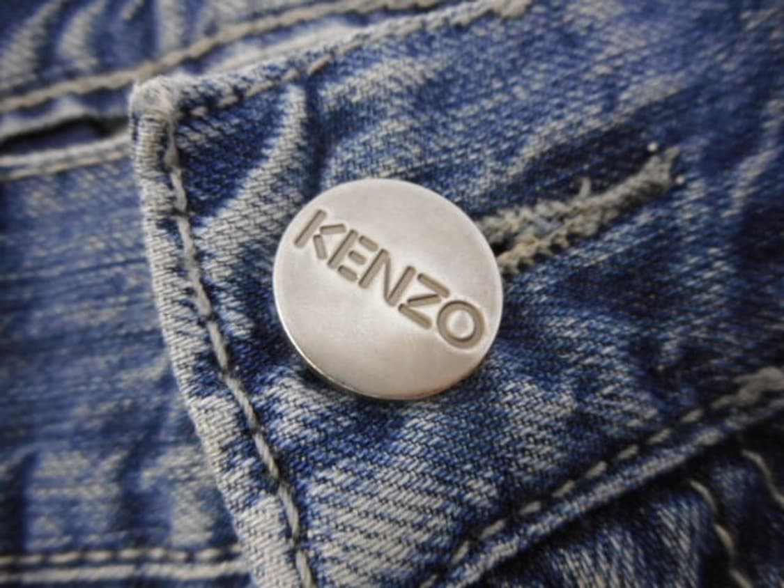 90s kenzo homme patchwork denim 상품이미지3