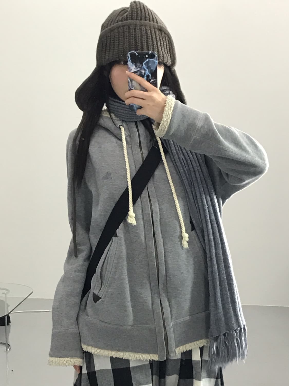 BURBERRY BLACK LABEL Zip Up Hoodie 상품이미지2