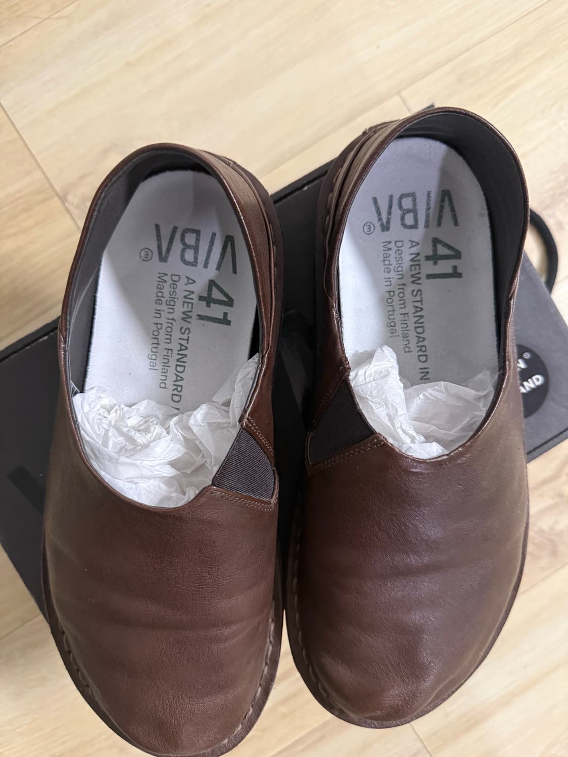 비바 주마 레더 41사이즈 코코아브라운 상품이미지2