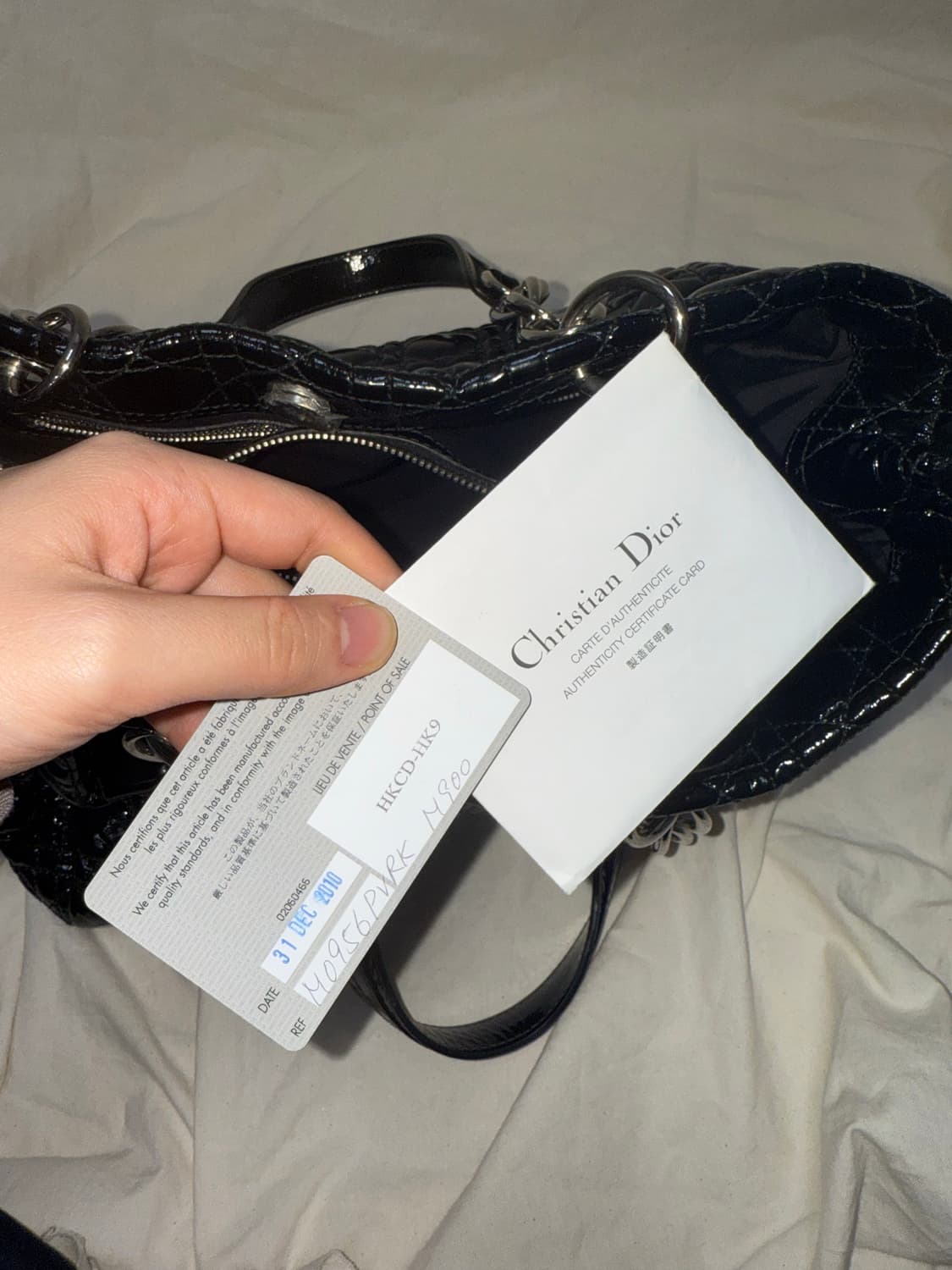 디올 까나쥬 패이던트 체인 숄더백 상품이미지10