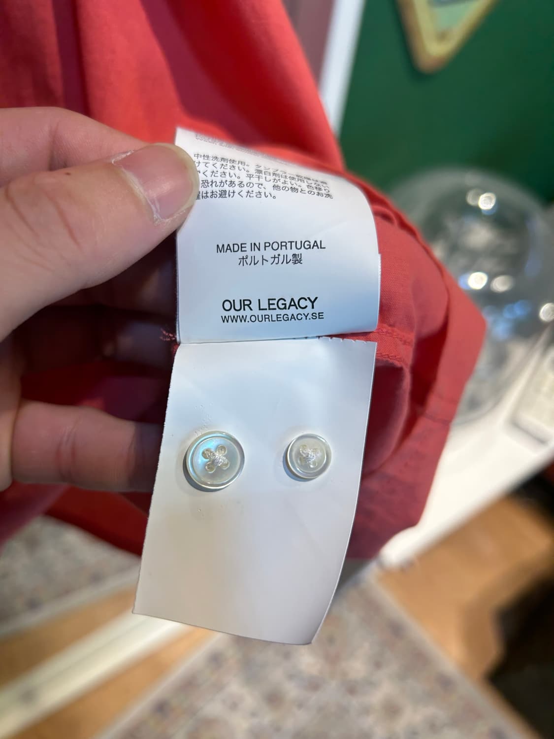 오라리 버라우드BD셔츠 48size 상품이미지7