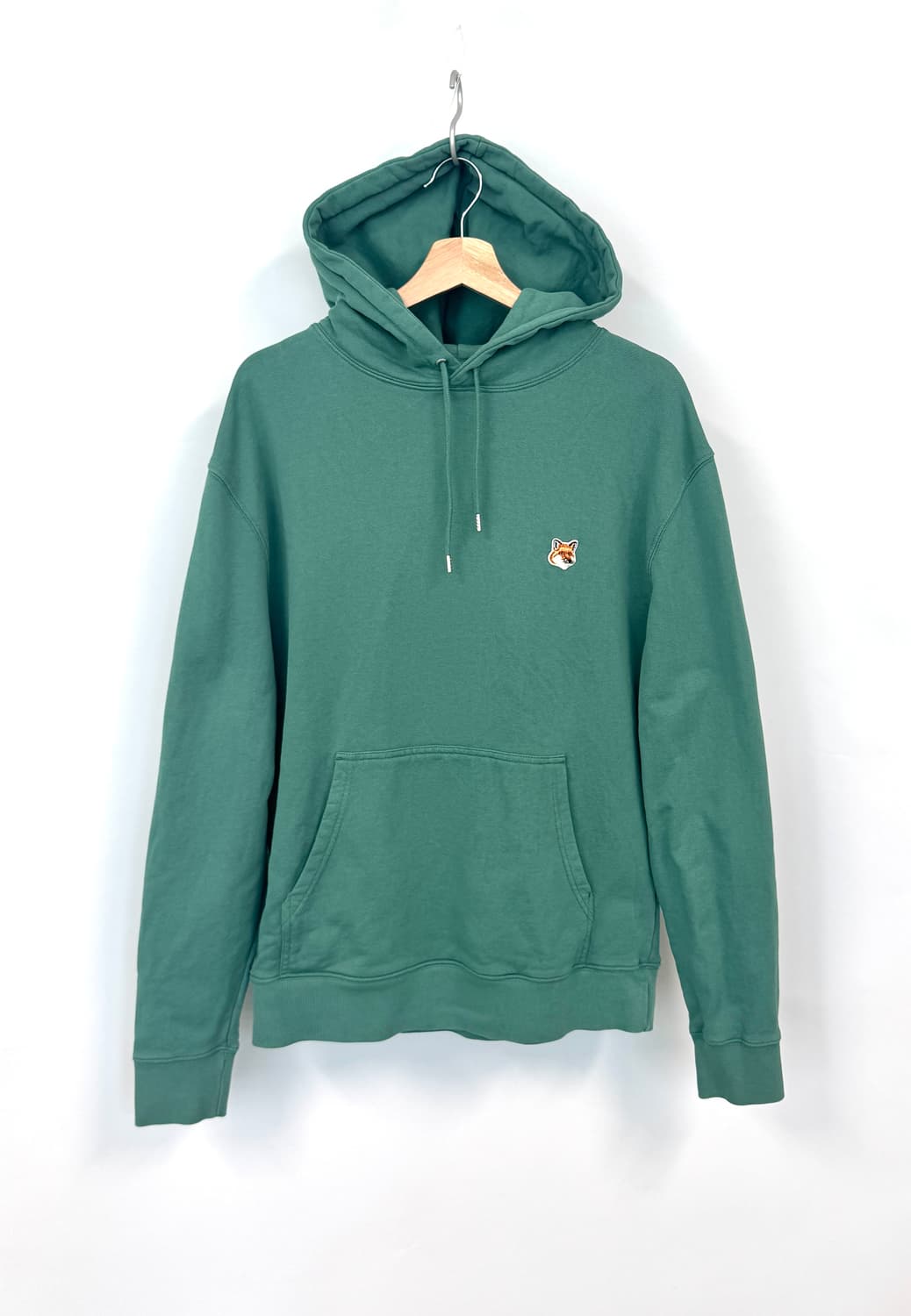 MAISON KITSUNE 메종키츠네 그린 에메랄드 컬러 후드 스웻셔츠  상품이미지1