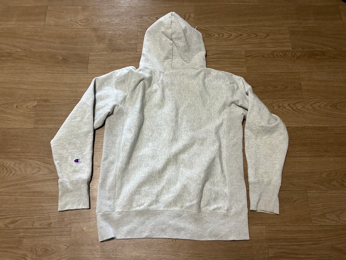 M) 챔피온 리버스위브 후드집업 라이트 그레이 상품이미지4