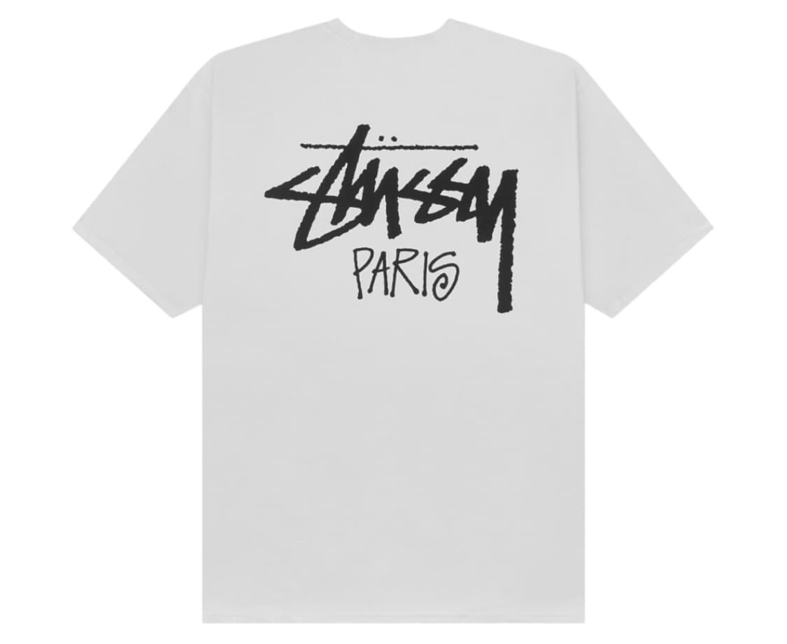 스투시 파리 반팔 화이트 상품이미지2