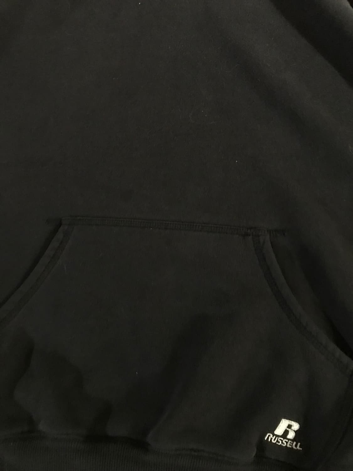 러셀 빈티지 후드티 블랙 Russell vintage hoodie 상품이미지6