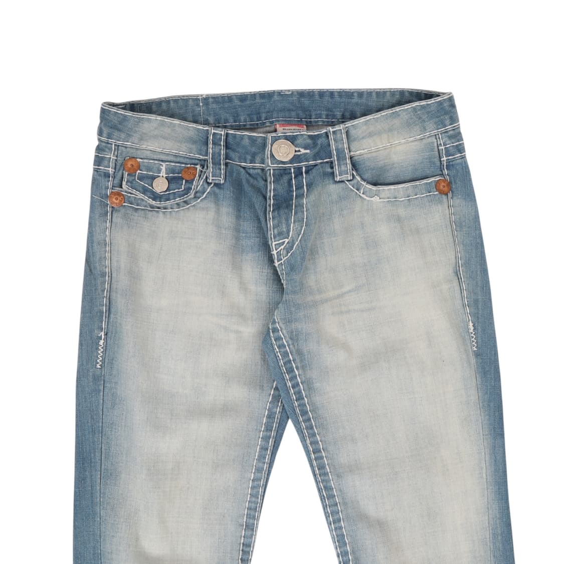 트루릴리젼 조이 수퍼 T 연청 워싱 데님팬츠 상품이미지6