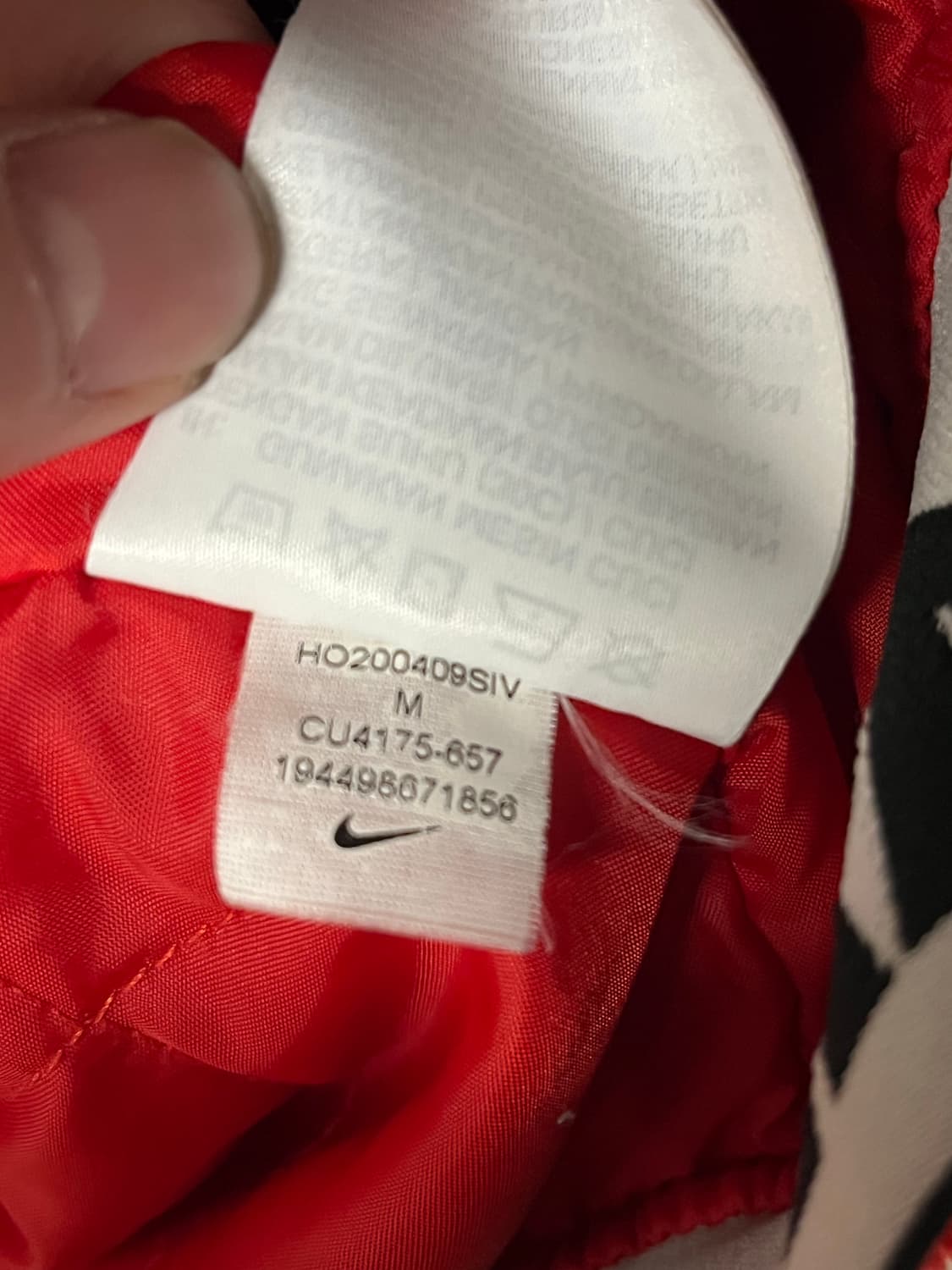 나이키 에어 윈터 플리스 베스트 조끼 레드/블랙 [95]  상품이미지8