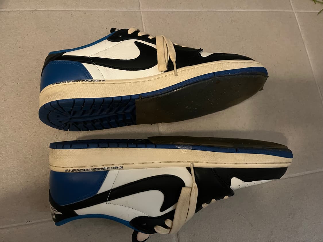 조던 1 x 트래비스 스캇 x 프라그먼트 레트로 로우 OG SP 밀리터리 상품이미지10