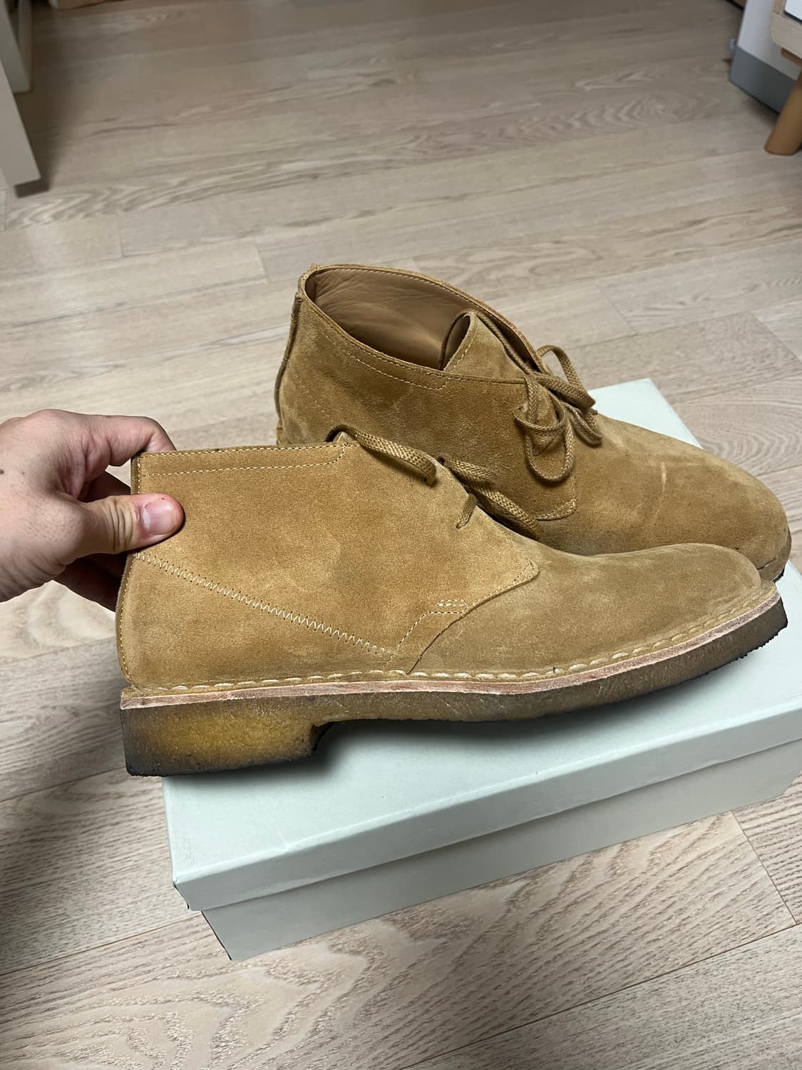 로맨틱무브 바넷 데저트 부츠 웜옐로우 260 상품이미지9