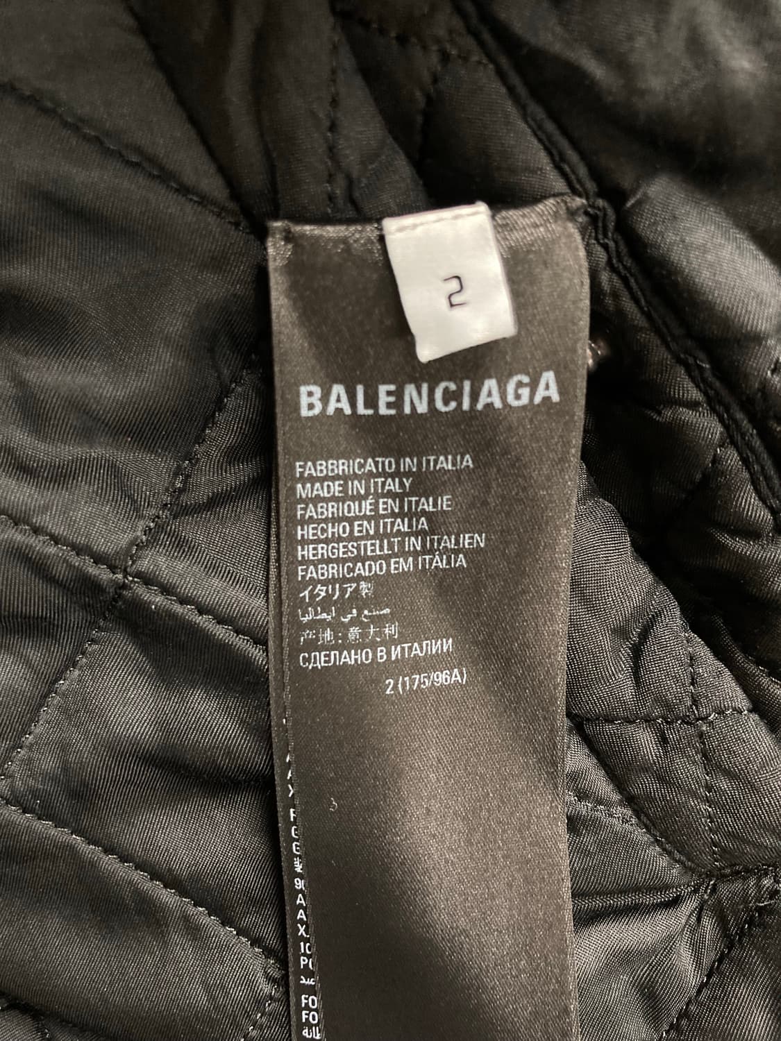 [2] 발렌시아가 디스트로이드 유니티 봄버 자켓 상품이미지4