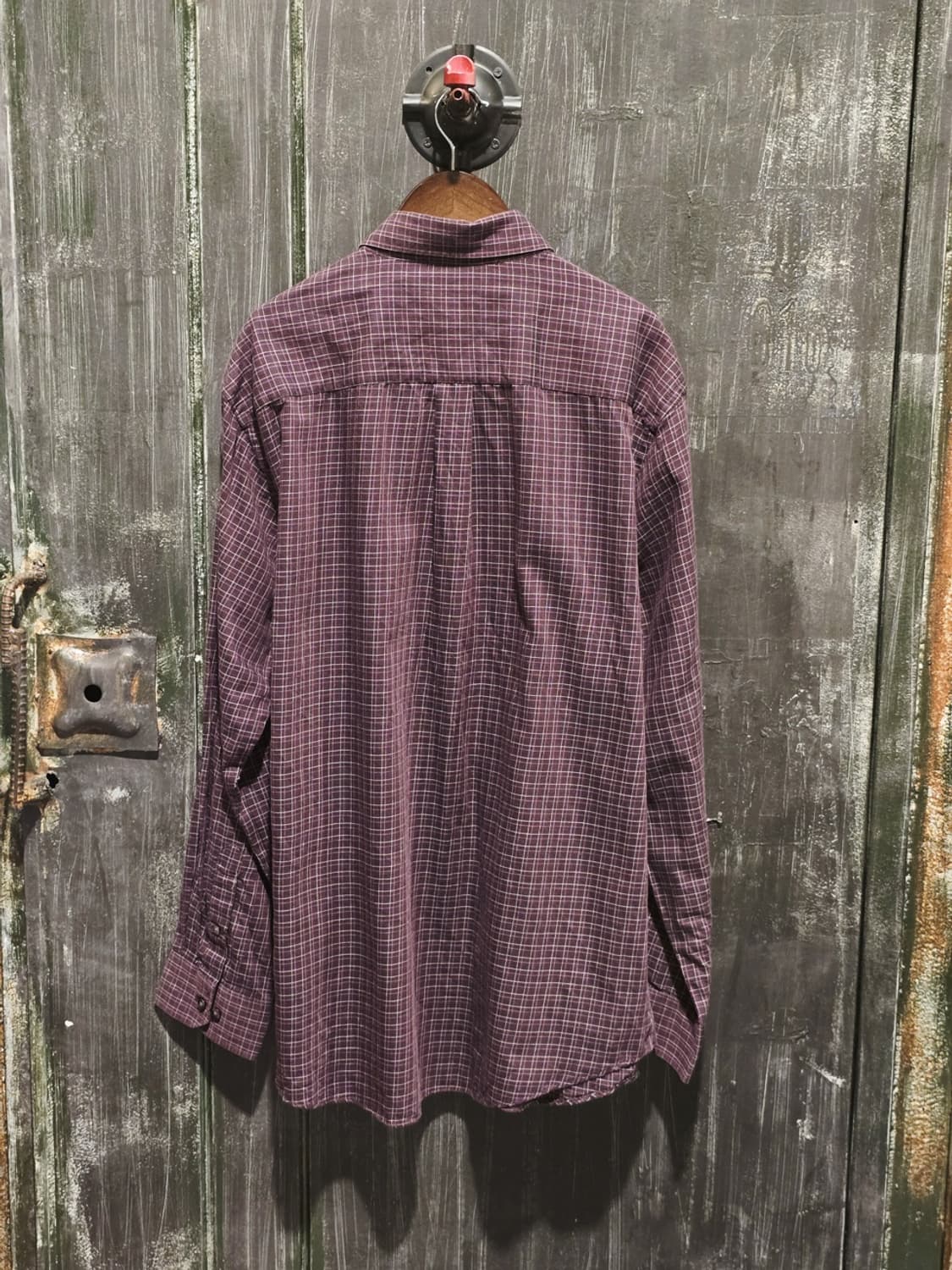 Van Heusen Plaid Long Sleeve Shirt 상품이미지5