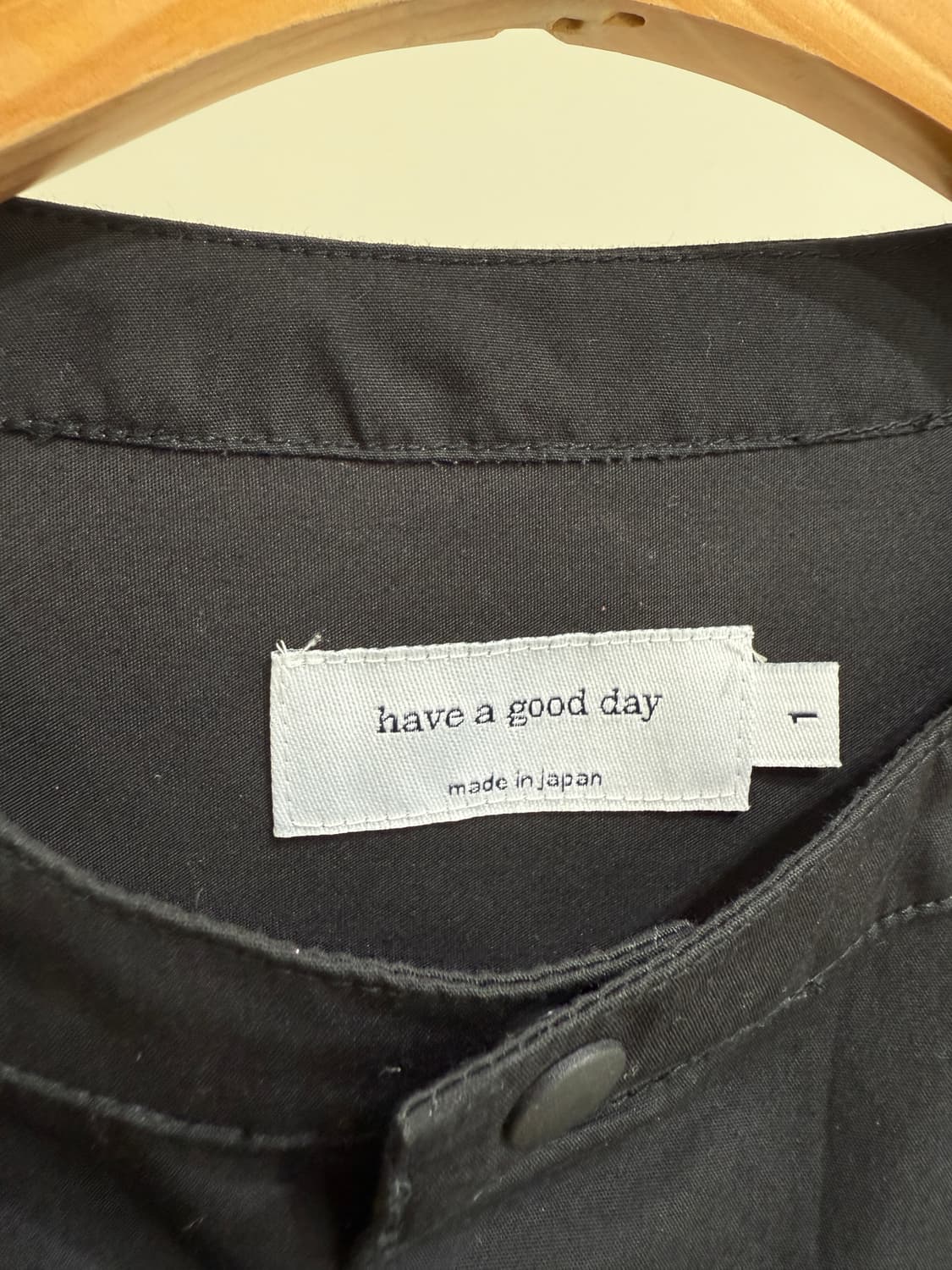 HAVE A GOOD DAY (Made in Japan) 카라리스자켓 상품이미지6