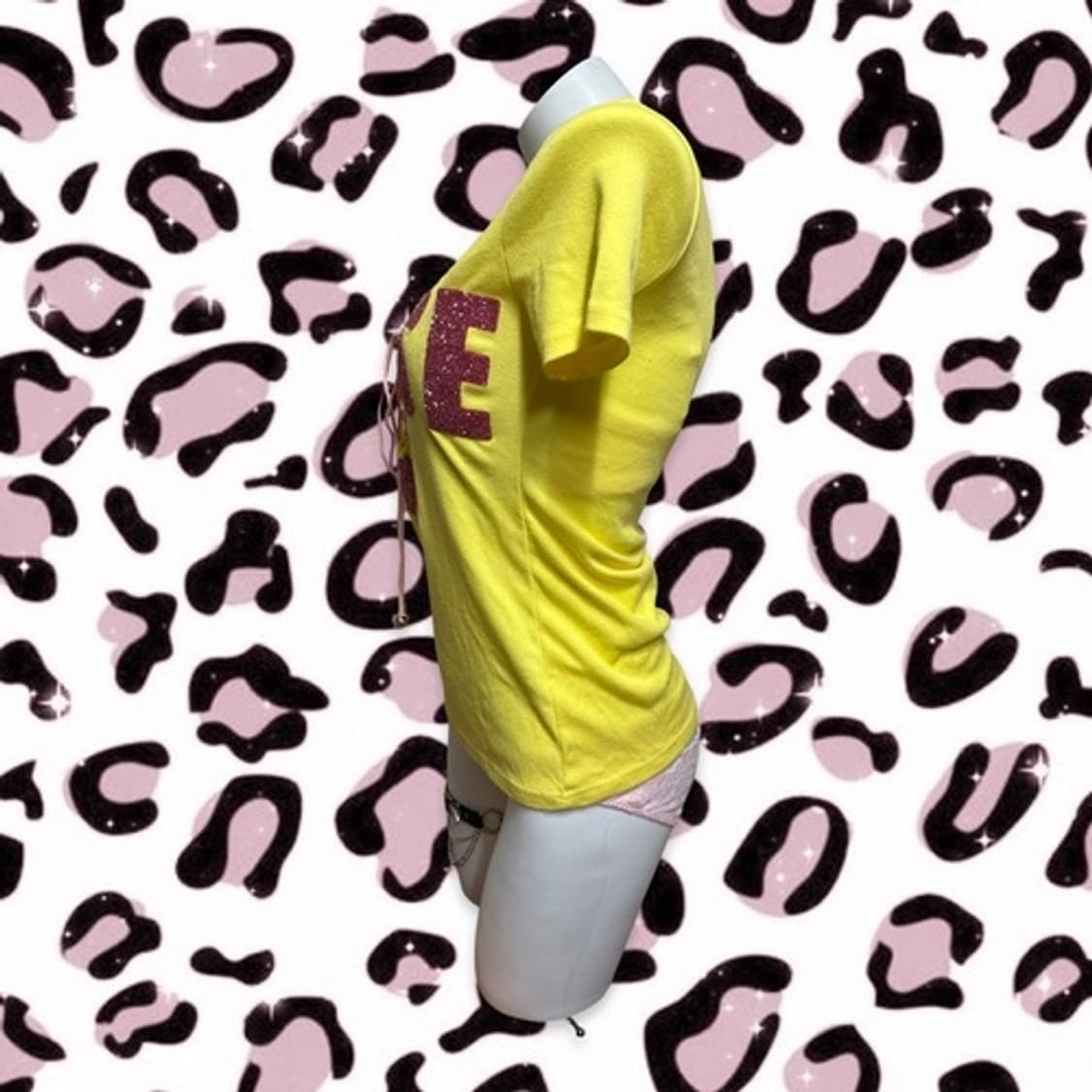 Rose fanfan corset v neck yellow gliter  상품이미지6