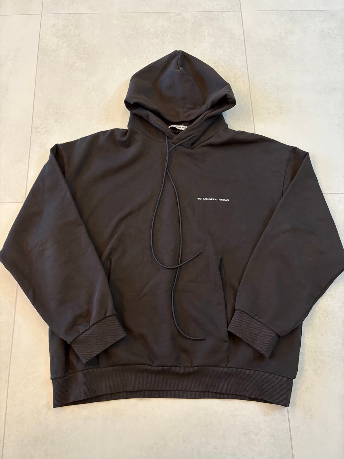 Post Archive Faction 8.0 Hoodie Charcoal 상품이미지2