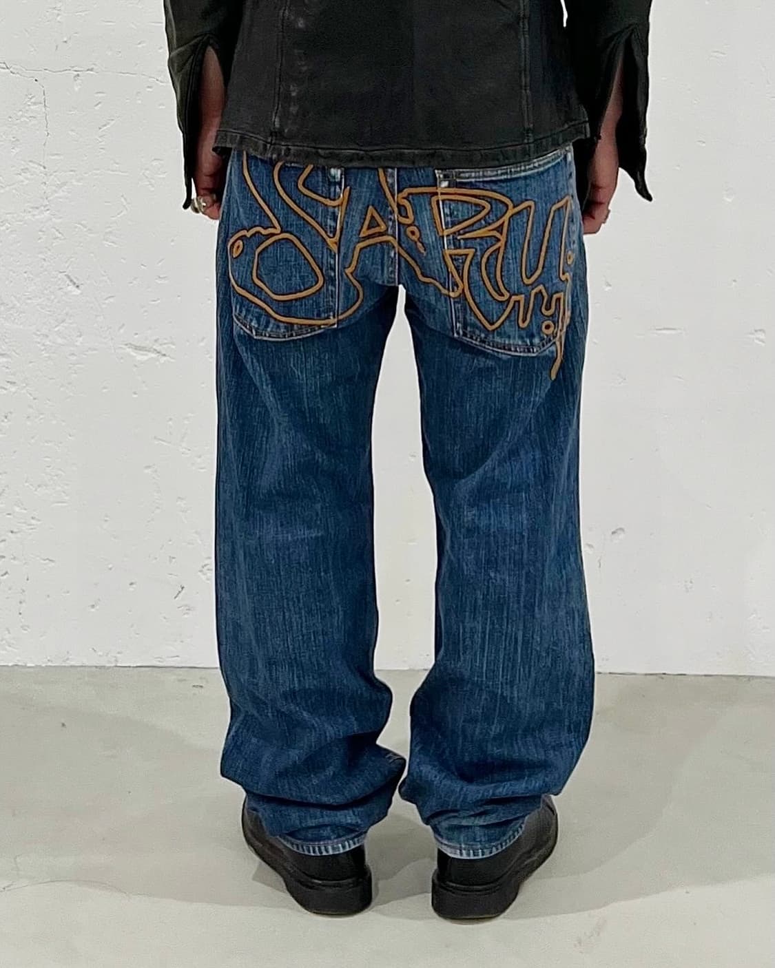 SANTASTIC! saru denim pants  상품이미지1
