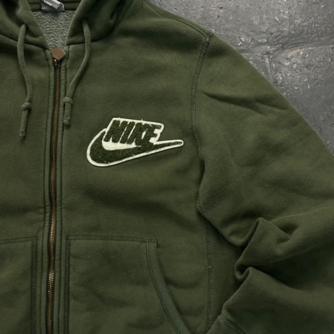 100 나이키 올드스쿨 빅로고 후드집업 상품이미지2