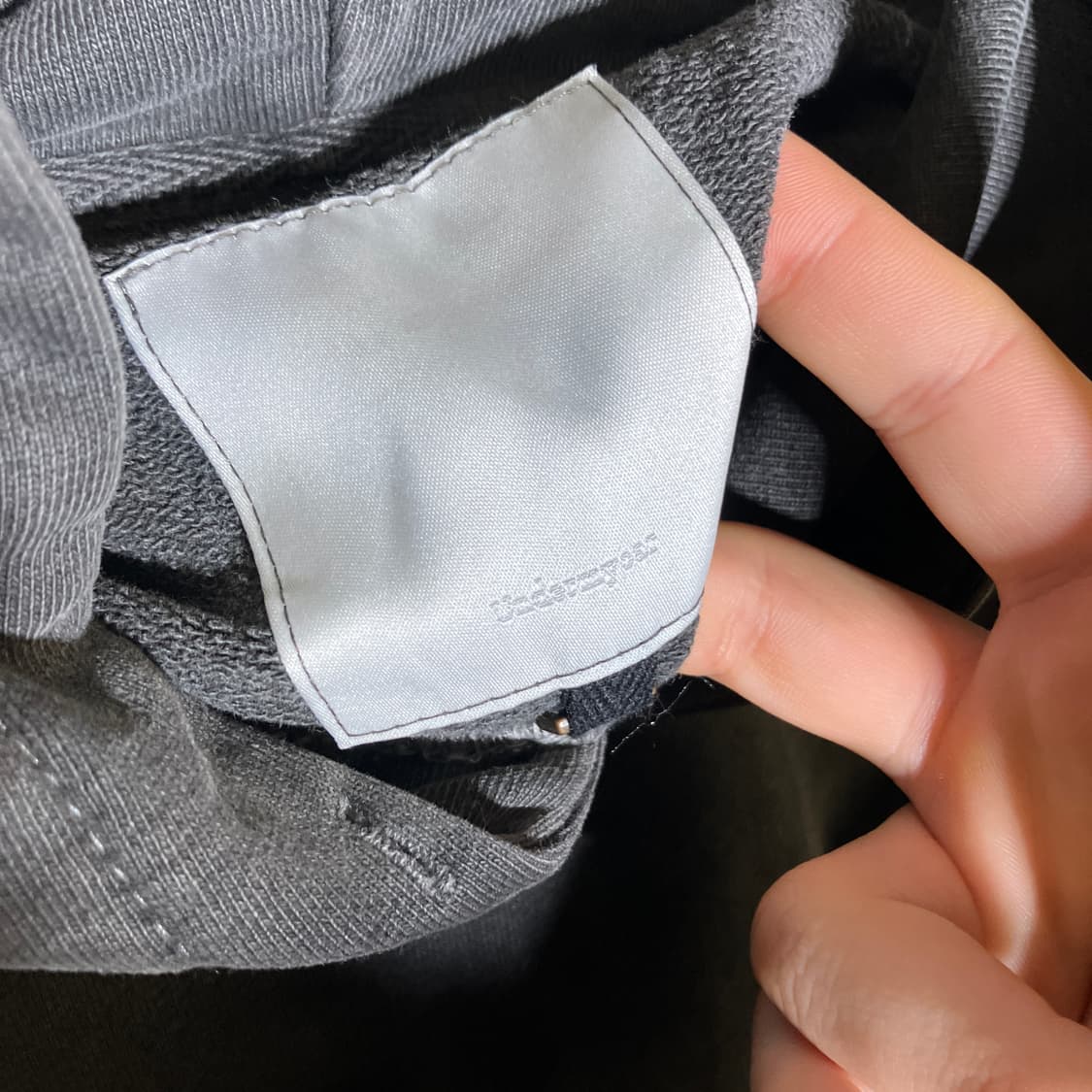 2)언더마이카 피그먼트 오버핏 후드티 상품이미지3