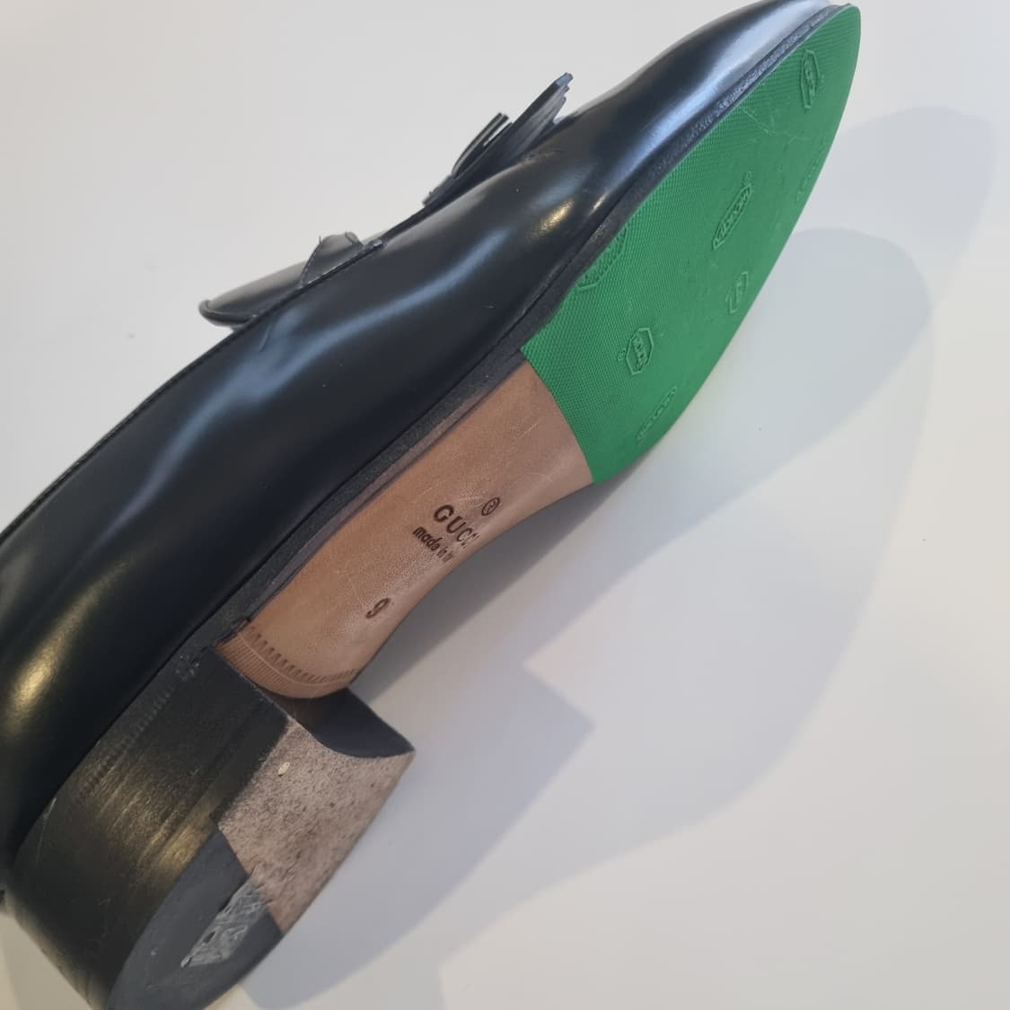 구찌 로퍼 테슬 매장정품 UK9 280 GUCCI 수트 정장 웨딩 촬영 상품이미지7