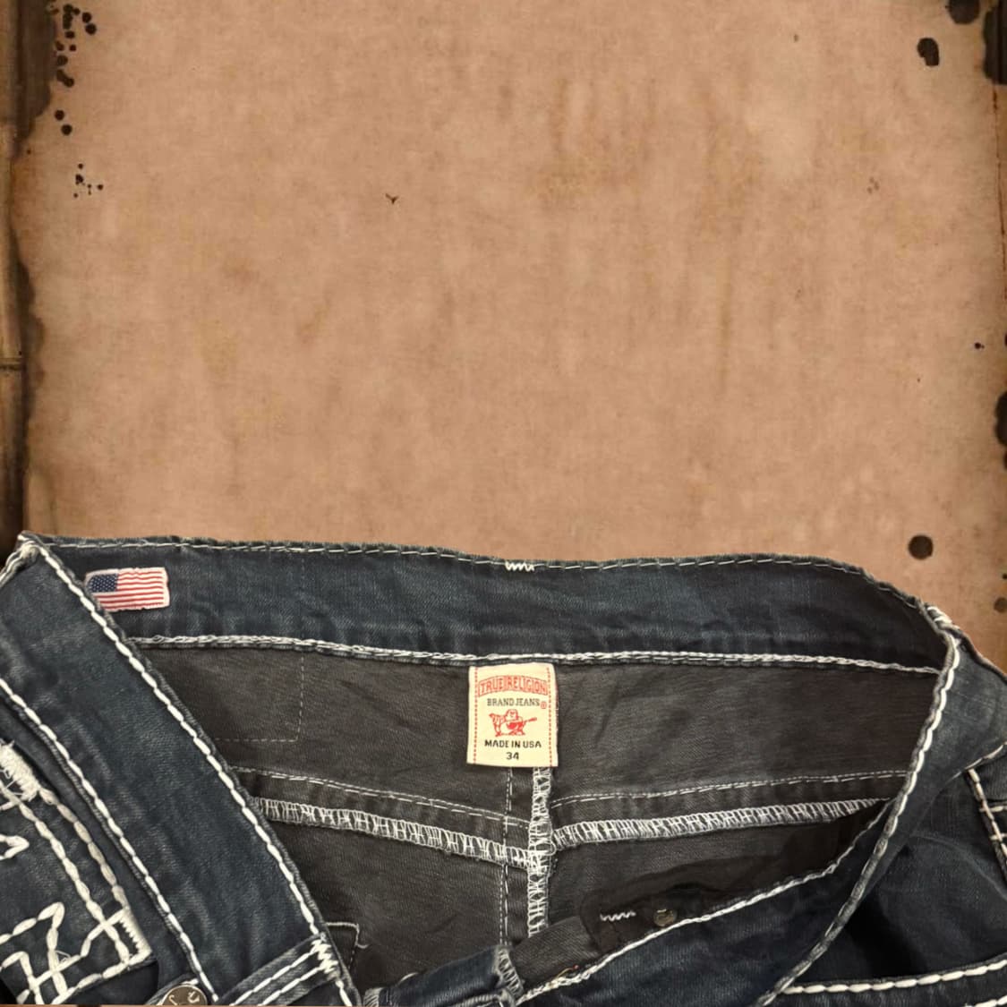 Made in usa 트루릴리젼 부츠컷팬츠 상품이미지3