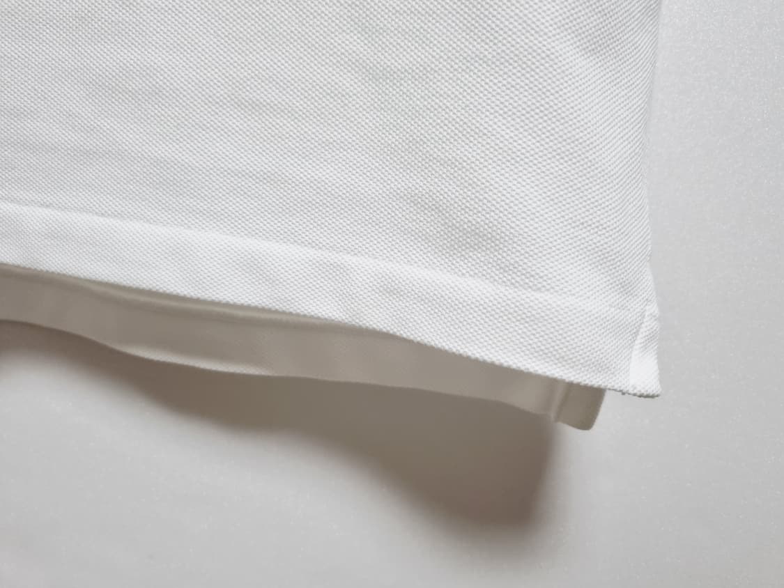 남성 2023 폴로 QR 화이트 흰색 반팔 피케 카라 PK 티 티셔츠 상품이미지4