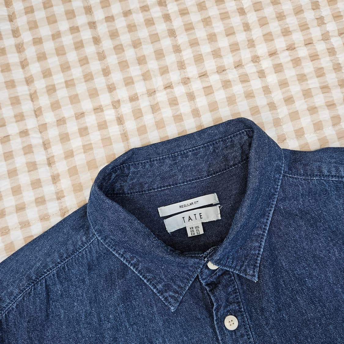 테이트 데님 청셔츠 남자100 상품이미지2
