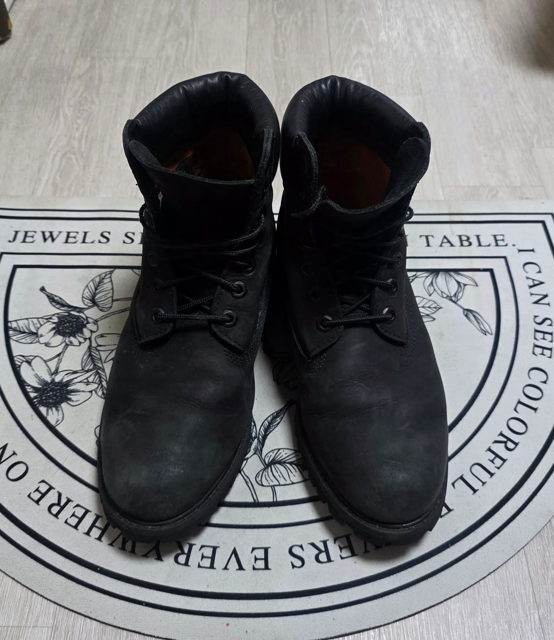 [260~265] 팀버랜드 6인치 워터프루프 프리미엄 블랙부츠 상품이미지3