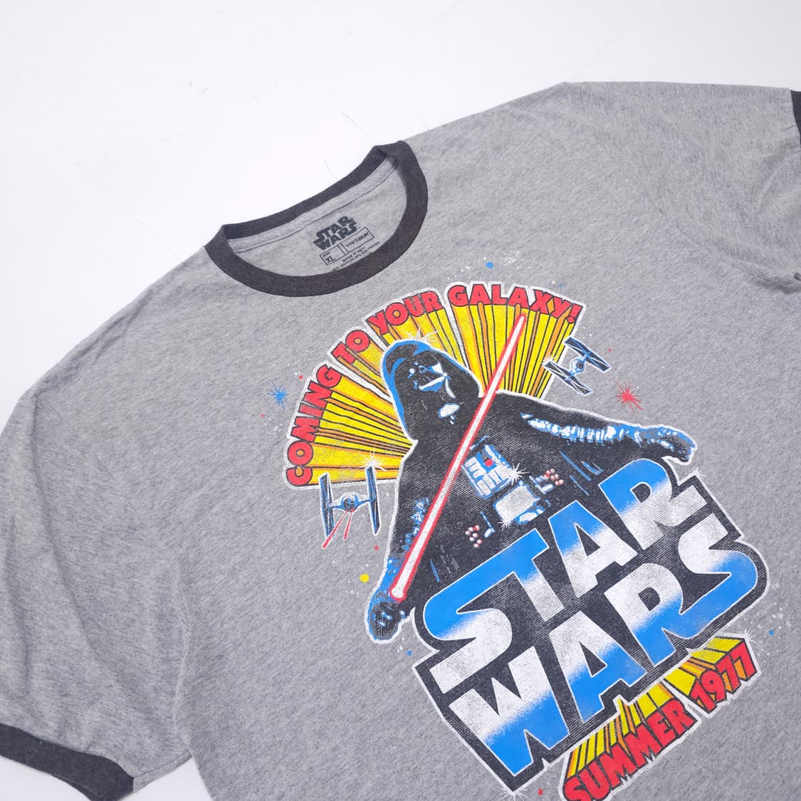 Starwars 다스베이더 빈티지 링거 티셔츠 상품이미지2