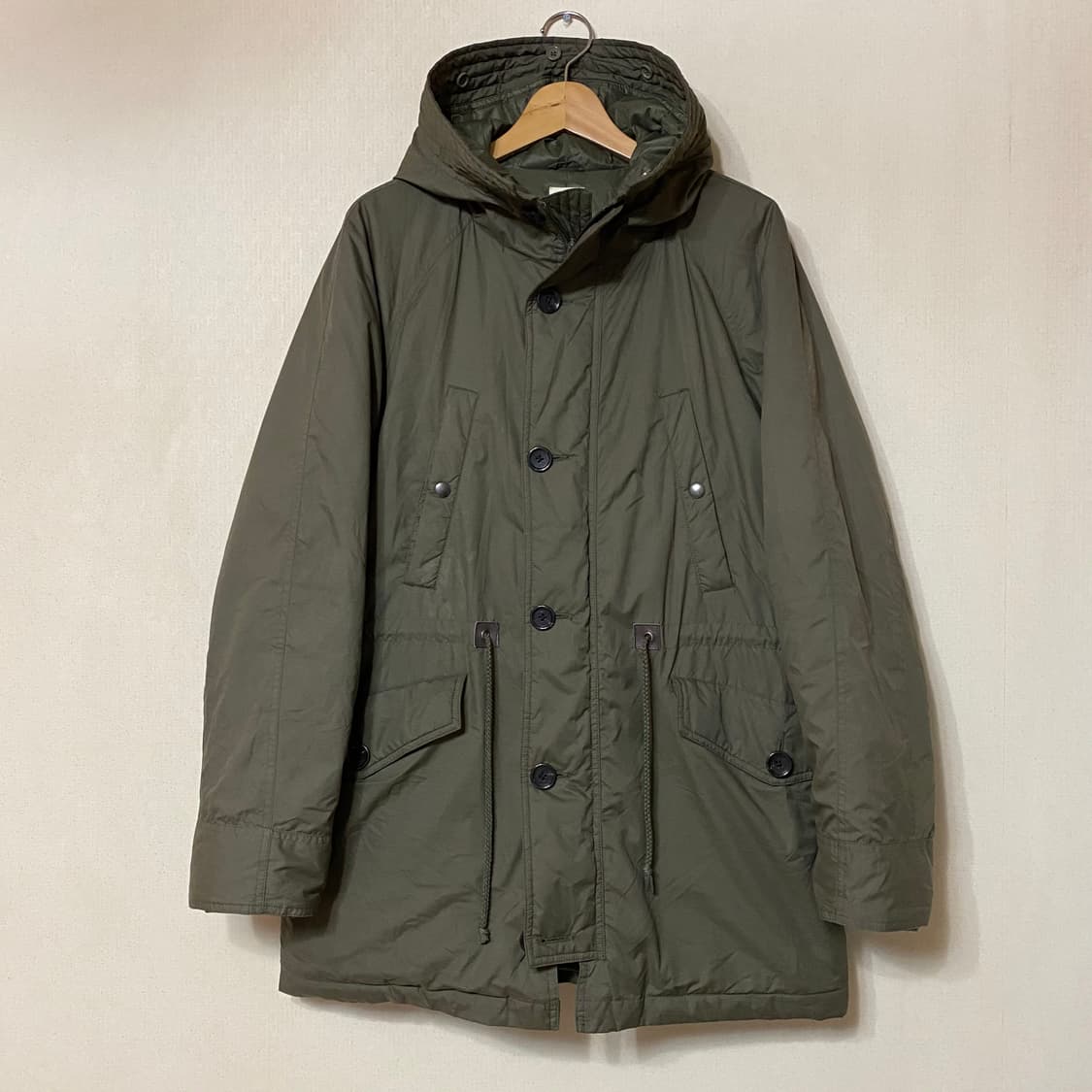 (XL)백넘버 다운 야상자켓 상품이미지1