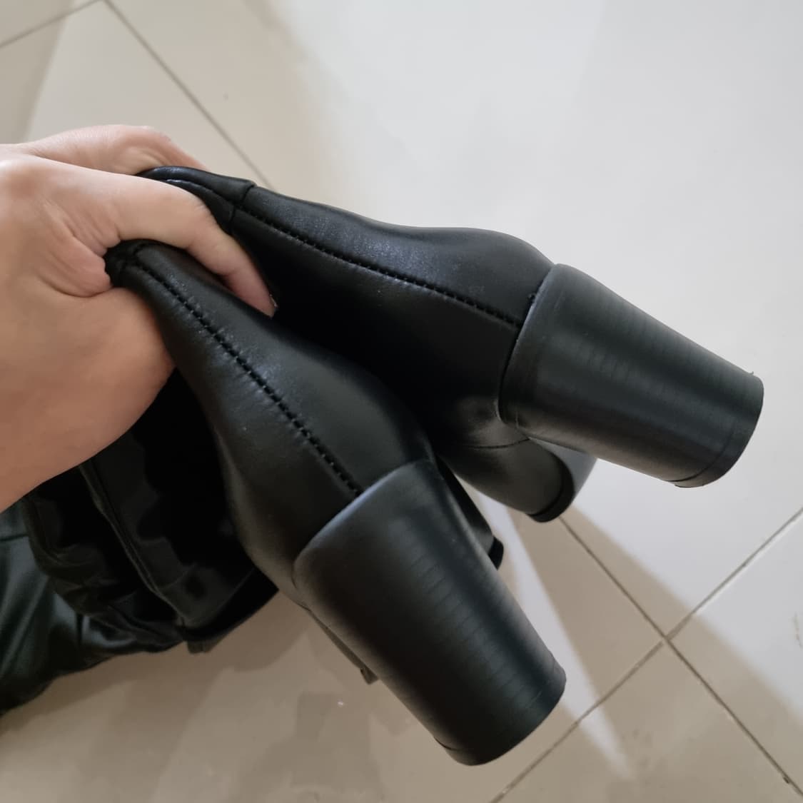 250)소가죽 싸이하이 롱부츠 상품이미지6