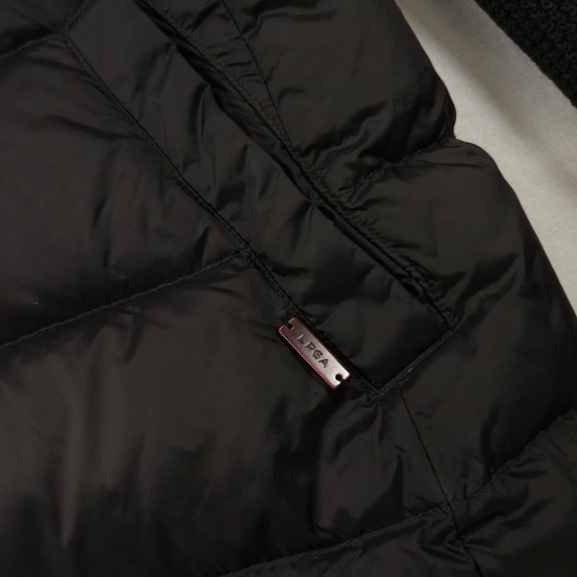 (100) LPGA 구스다운 니트패딩 상품이미지5