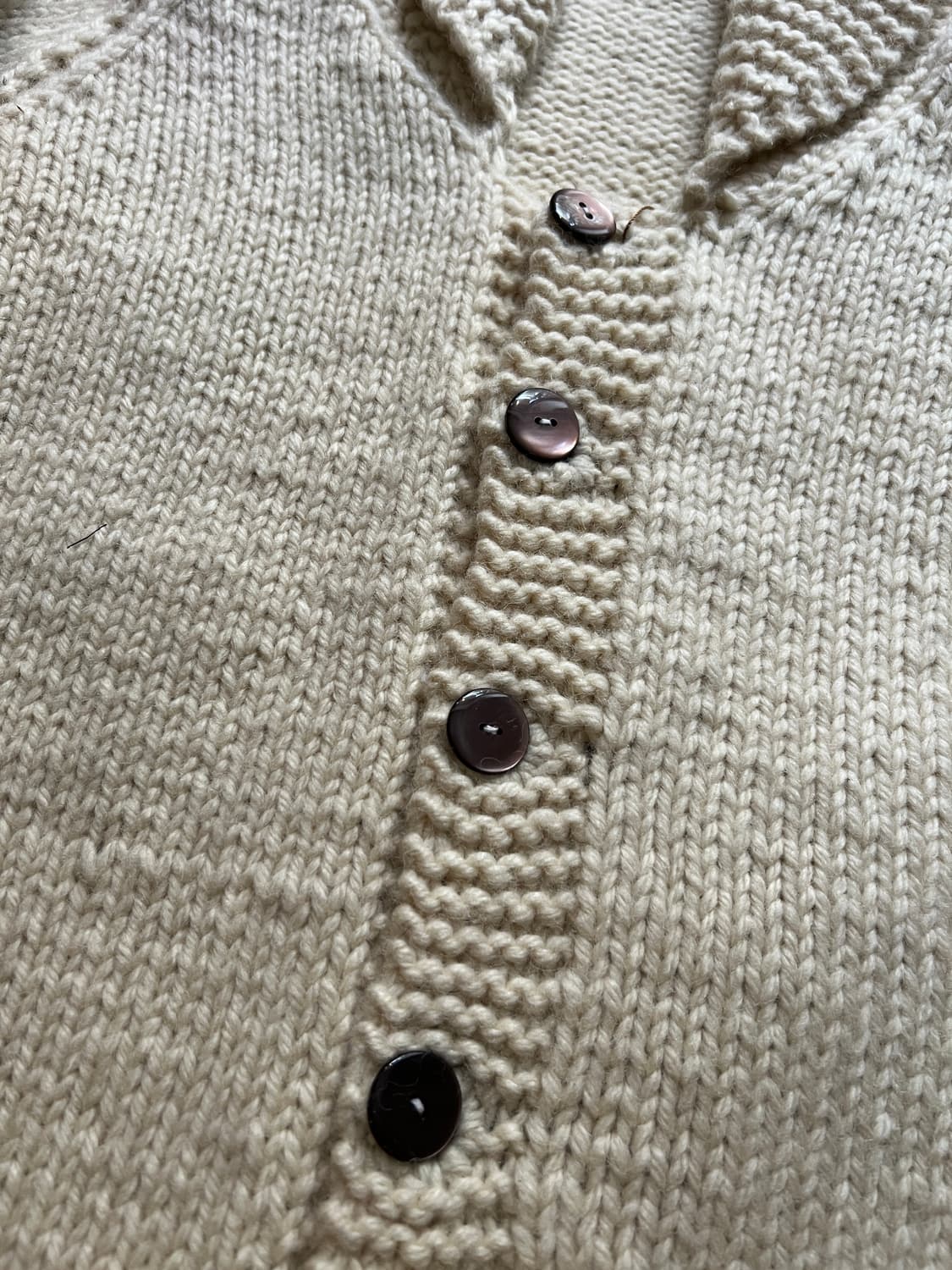 [L]7~80's USA 빈티지 레인디어 화이트 코위찬 상품이미지5