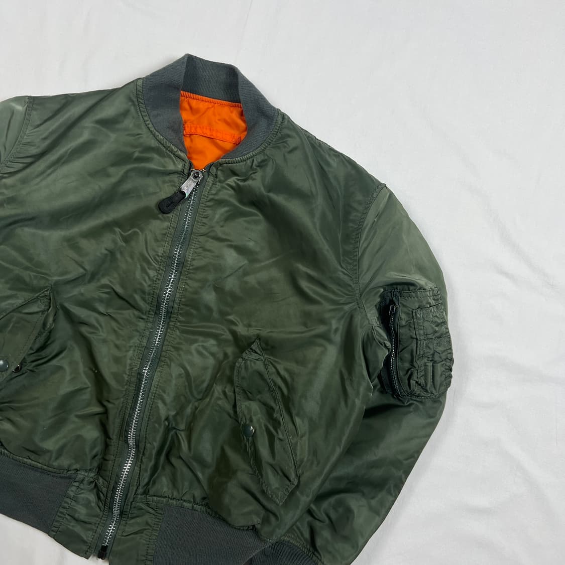 90‘s 알파인더스트리 alpha ma-1 마원 봄버자켓 상품이미지3