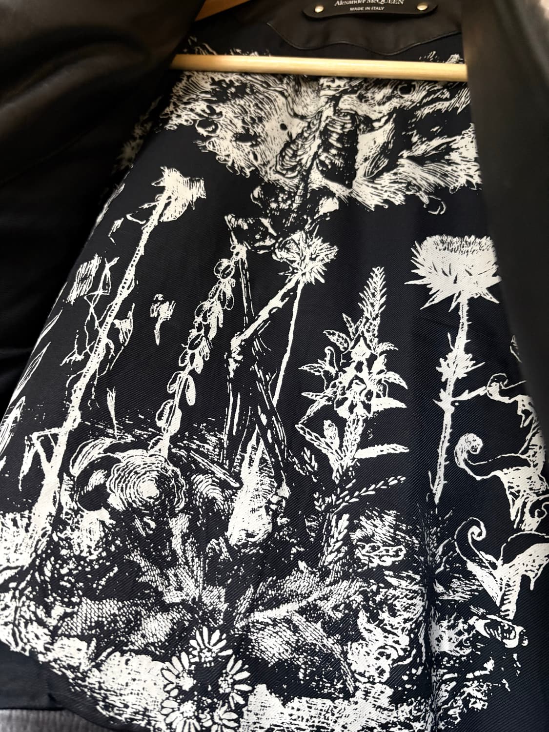 알렉산더 맥퀸 22fw 더블라이더 레더자켓 상품이미지3